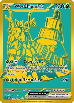 Pokemon TCG - SV: Paldean Fates - Wo-Chien ex - 240/091 - Holofoil