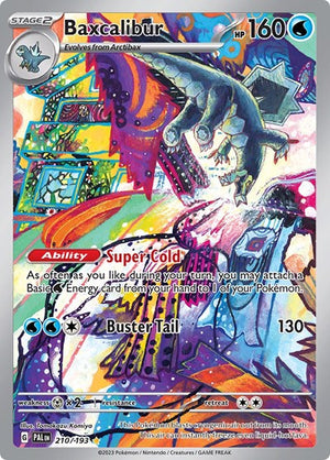 Pokemon TCG - SV02: Paldea Evolved - Baxcalibur - 210/193 - Holofoil