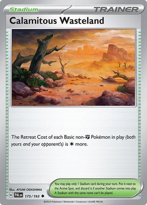 Pokemon TCG - SV02: Paldea Evolved - Calamitous Wasteland - 175/193