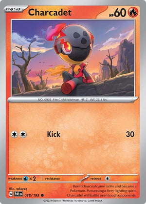 Pokemon TCG - SV02: Paldea Evolved - Charcadet - 038/193