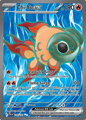 Pokemon TCG - SV02: Paldea Evolved - Chi-Yu ex - 234/193 - Holofoil