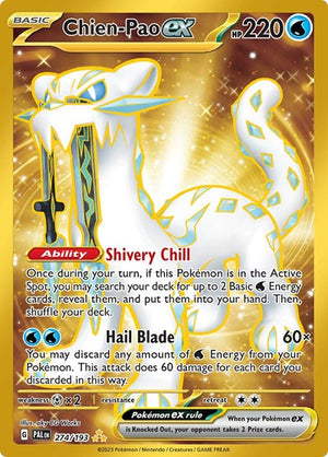 Pokemon TCG - SV02: Paldea Evolved - Chien-Pao ex - 274/193 - Holofoil
