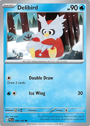 Pokemon TCG - SV02: Paldea Evolved - Delibird - 046/193