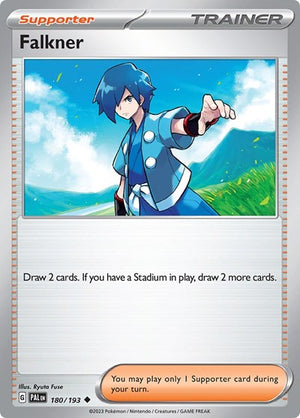 Pokemon TCG - SV02: Paldea Evolved - Falkner - 180/193