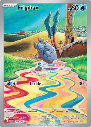 Pokemon TCG - SV02: Paldea Evolved - Frigibax - 208/193 - Holofoil