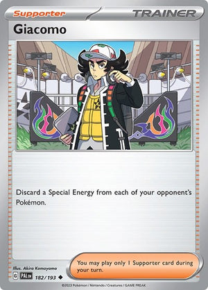 Pokemon TCG - SV02: Paldea Evolved - Giacomo - 182/193