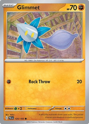 Pokemon TCG - SV02: Paldea Evolved - Glimmet - 125/193