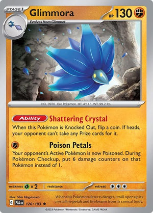 Pokemon TCG - SV02: Paldea Evolved - Glimmora - 126/193 - Holofoil