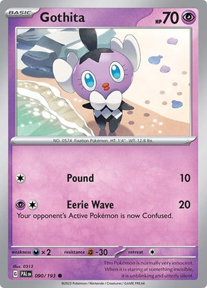 Pokemon TCG - SV02: Paldea Evolved - Gothita - 090/193