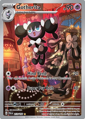 Pokemon TCG - SV02: Paldea Evolved - Gothorita - 213/193 - Holofoil