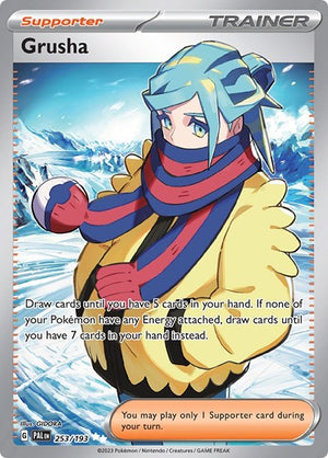 Pokemon TCG - SV02: Paldea Evolved - Grusha - 253/193 - Holofoil