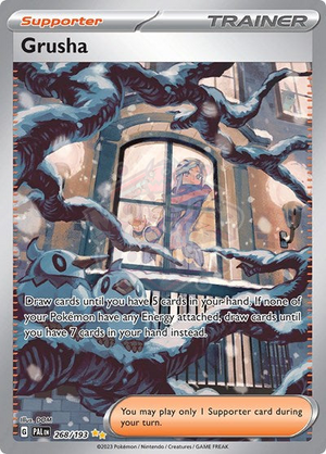 Pokemon TCG - SV02: Paldea Evolved - Grusha - 268/193 - Holofoil