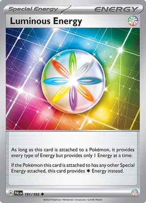 Pokemon TCG - SV02: Paldea Evolved - Luminous Energy - 191/193