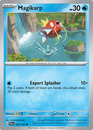 Pokemon TCG - SV02: Paldea Evolved - Magikarp - 042/193