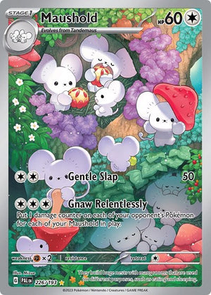 Pokemon TCG - SV02: Paldea Evolved - Maushold - 226/193 - Holofoil