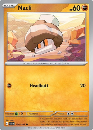 Pokemon TCG - SV02: Paldea Evolved - Nacli - 120/193