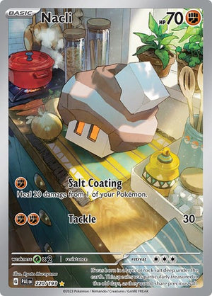Pokemon TCG - SV02: Paldea Evolved - Nacli - 220/193 - Holofoil