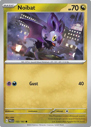 Pokemon TCG - SV02: Paldea Evolved - Noibat - 152/193