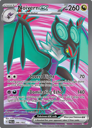 Pokemon TCG - SV02: Paldea Evolved - Noivern ex - 246/193 - Holofoil