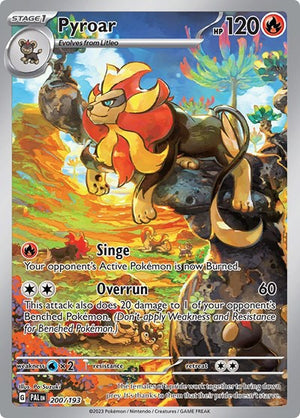 Pokemon TCG - SV02: Paldea Evolved - Pyroar - 200/193 - Holofoil