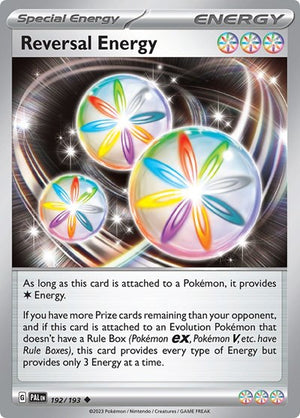 Pokemon TCG - SV02: Paldea Evolved - Reversal Energy - 192/193