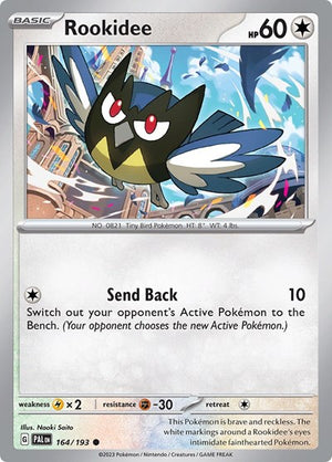 Pokemon TCG - SV02: Paldea Evolved - Rookidee - 164/193