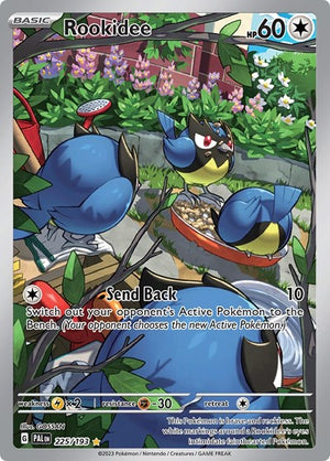 Pokemon TCG - SV02: Paldea Evolved - Rookidee - 225/193 - Holofoil