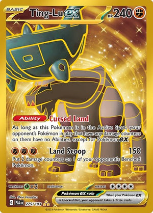 Pokemon TCG - SV02: Paldea Evolved - Ting-Lu ex - 275/193 - Holofoil