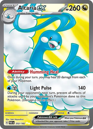 Pokemon TCG - SV04: Paradox Rift - Altaria ex - 232/182 - Holofoil