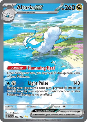 Pokemon TCG - SV04: Paradox Rift - Altaria ex - 253/182 - Holofoil