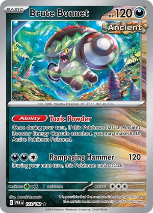 Pokemon TCG - SV04: Paradox Rift - Brute Bonnet - 123/182 - Holofoil