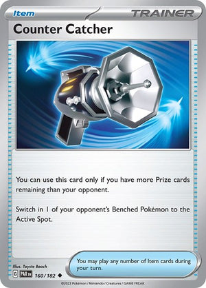 Pokemon TCG - SV04: Paradox Rift - Counter Catcher - 160/182