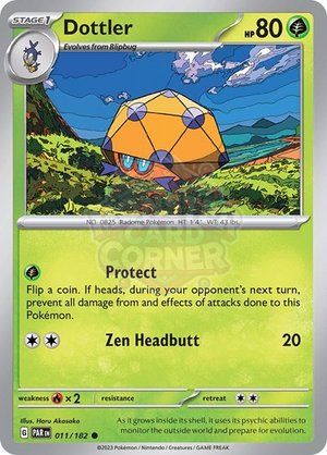 Pokemon TCG - SV04: Paradox Rift - Dottler - 011/182