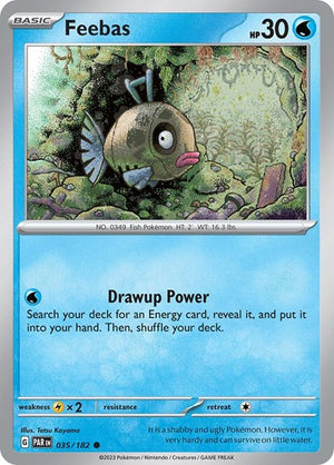 Pokemon TCG - SV04: Paradox Rift - Feebas - 035/182