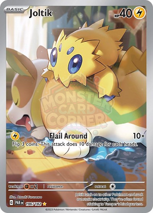 Pokemon TCG - SV04: Paradox Rift - Joltik - 196/182 - Holofoil