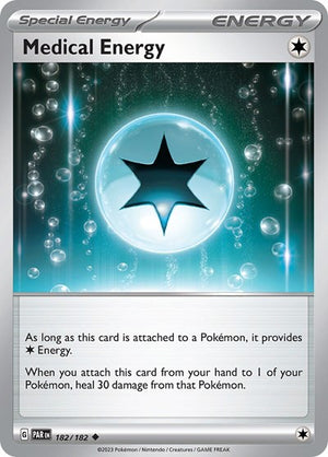 Pokemon TCG - SV04: Paradox Rift - Medical Energy - 182/182 - Reverse Holofoil