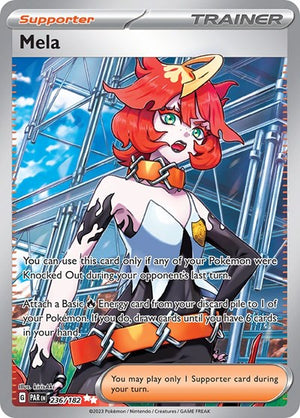 Pokemon TCG - SV04: Paradox Rift - Mela - 236/182 - Holofoil