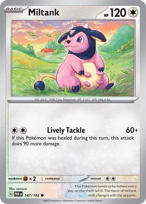Pokemon TCG - SV04: Paradox Rift - Miltank - 147/182
