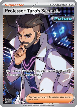 Pokemon TCG - SV04: Paradox Rift - Professor Turo's Scenario - 240/182 - Holofoil