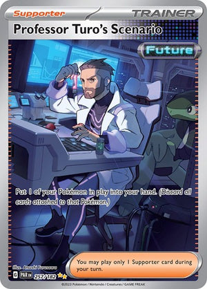 Pokemon TCG - SV04: Paradox Rift - Professor Turo's Scenario - 257/182 - Holofoil