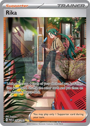 Pokemon TCG - SV04: Paradox Rift - Rika - 258/182 - Holofoil