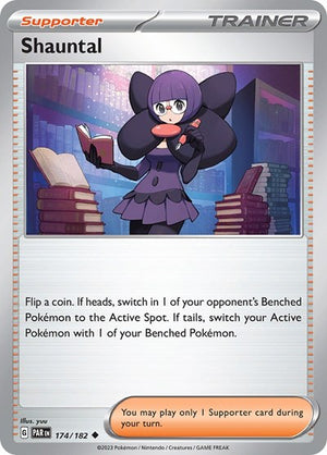 Pokemon TCG - SV04: Paradox Rift - Shauntal - 174/182 - Reverse Holofoil