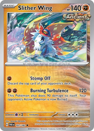 Pokemon TCG - SV04: Paradox Rift - Slither Wing - 107/182
