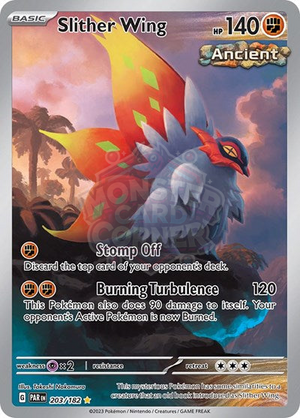 Pokemon TCG - SV04: Paradox Rift - Slither Wing - 203/182 - Holofoil