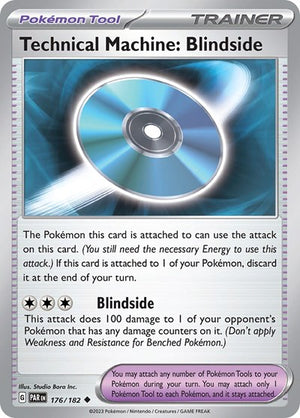 Pokemon TCG - SV04: Paradox Rift - Technical Machine: Blindside - 176/182 - Reverse Holofoil