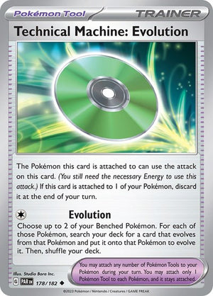 Pokemon TCG - SV04: Paradox Rift - Technical Machine: Evolution - 178/182 - Reverse Holofoil