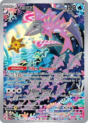 Pokemon TCG - SV04: Paradox Rift - Veluza - 192/182 - Holofoil