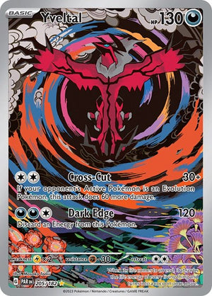 Pokemon TCG - SV04: Paradox Rift - Yveltal - 205/182 - Holofoil
