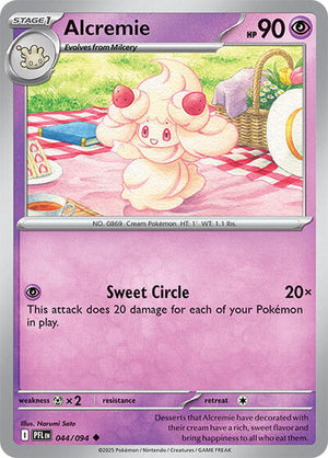 Pokemon TCG - ME02: Phantasmal Flames - Alcremie - 044/094