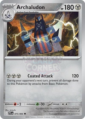 Pokemon TCG - ME02: Phantasmal Flames - Archaludon - 075/094